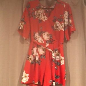 Shorts one piece never worn